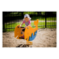 Preview: Federwippe Walfisch für Spielplatz und Kindergarten