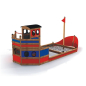 Preview: Spielanlage Schiff für Spielplatz und Kindergarten