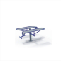 Preview: Outdoor Fitnessgerät: Double Bench