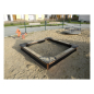 Preview: Sandkasten Natur für Spielplatz und Kindergarten