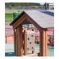 Preview: Spielhaus Sand-Pavillon Natur für Spielplatz und Kindergarten