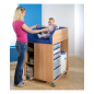 Preview: Mobiler Wickelwagen Twister, Wickeltisch, Wickelkommode fahrbar