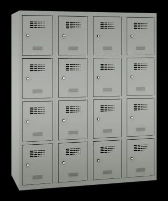 Preview: niedriger Fächerschrank