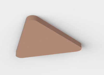 Akustikpaneel Velvet Dreieck - 8er-Set