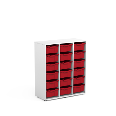 Materialschrank Sophie hohe Boxen