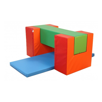 4-teiliges Baumodul MAXI für Kindergarten und Therapie