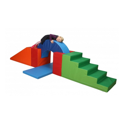 6-teiliges Baumodul MAXI für Kindergarten und Therapie