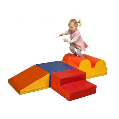 4-teiliges Baumodul MEDI für Kindergarten und Therapie