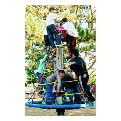 Spiralkreisel Seilkletterturm Kletterkarussell v. Hally Gally