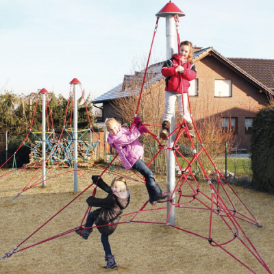 Kletterpyramide Seilpyramide Triops Mini von Huck