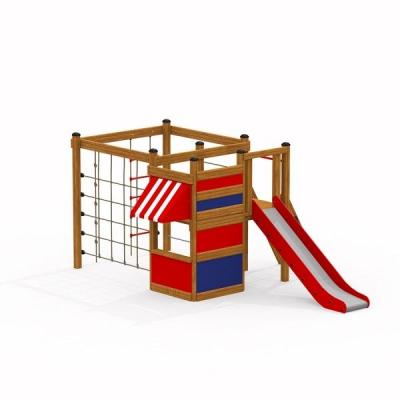 Spielkombination kleiner Dschungel für Spielplatz und Kindergarten