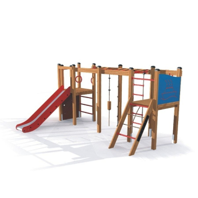 Kletteranlage Ferienschiff für Spielplatz und Kindergarten