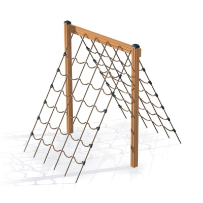 Netz-Klettergerüst Schmetterling für Spielplatz und Kindergarten