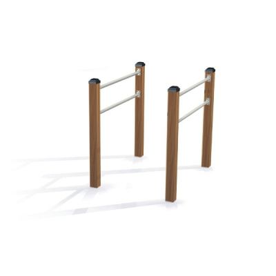 Outdoor Fitnessgerät: Gymnastikstangen, Parallel Bar, Dehnen