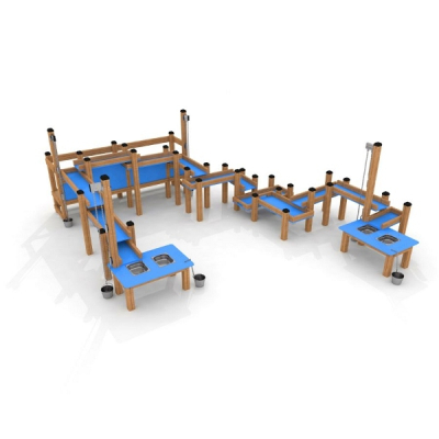 Sand und Wassertisch III für Spielplatz und Kindergarten