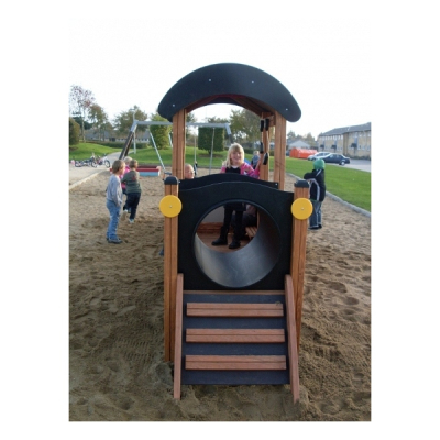 Lokomotive mit Wagon II für Spielplatz und Kindergarten