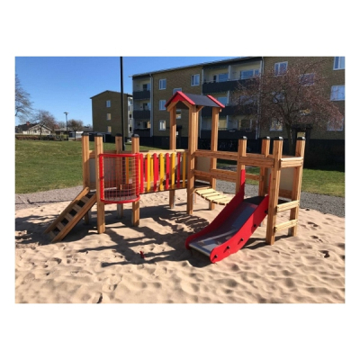 Spielanlage Kastell für Spielplatz und Kindergarten