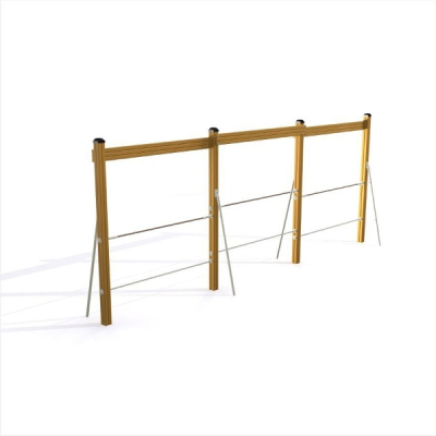 Outdoor Fitnessgerät: Seilleiter