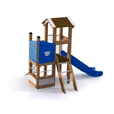 Spielturm Polizei für Spielplatz und Kindergarten