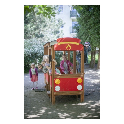 Feuerwehrwagen für Spielplatz und Kindergarten
