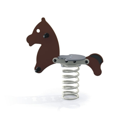 Federwippe Pony für Spielplatz und Kindergarten