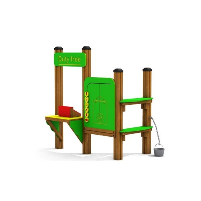 Duty free Shop für Spielplatz und Kindergarten