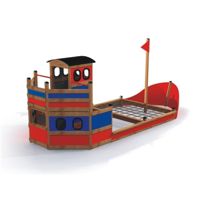 Spielanlage Schiff für Spielplatz und Kindergarten