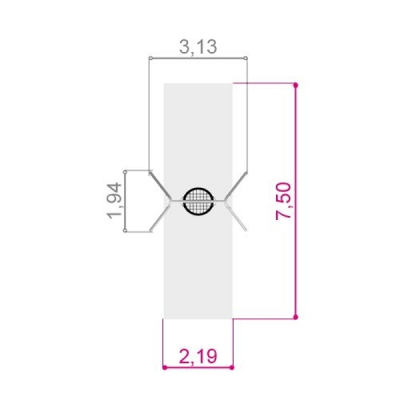Nestschaukel 90 cm Metall für Spielplatz und Kindergarten