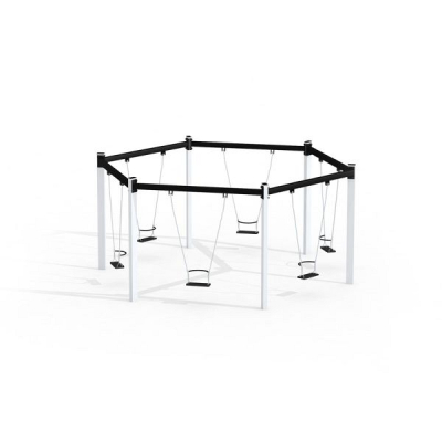 Hexagon Schaukel für Spielplatz und Kindergarten
