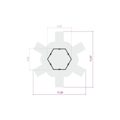 Hexagon Schaukel für Spielplatz und Kindergarten