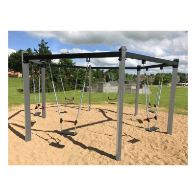 Hexagon Schaukel für Spielplatz und Kindergarten