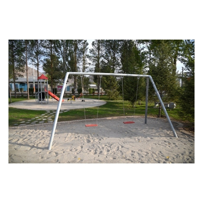 Brettschaukel Doppelschaukel Metall für Spielplatz und Kindergarten