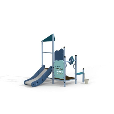 Rutsche Chronos für Spielplatz und Kindergarten