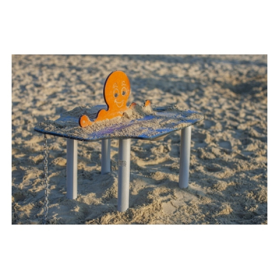 Matschtisch Krake mit Becken für Spielplatz und Kindergarten