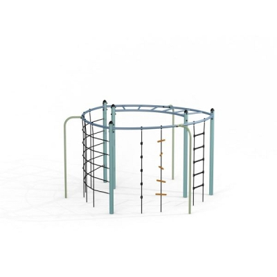 Klettergerüst Delphin für Spielplatz und Kindergarten