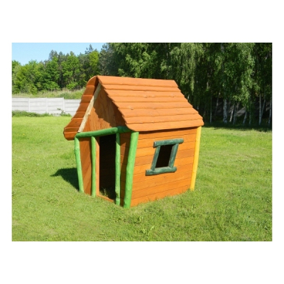 Krummes Häuschen für Spielplatz und Kindergarten