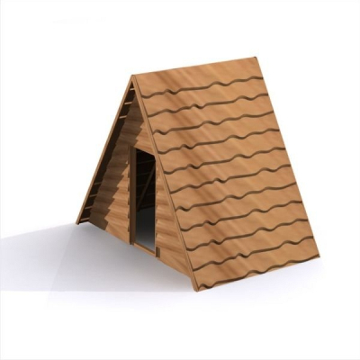 Spielhaus Dreieck für Spielplatz und Kindergarten