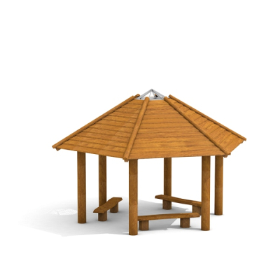 Spielhaus Kleines Partyhaus für Spielplatz und Kindergarten