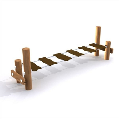 Balancierbrücke Snowdonia für Spielplatz und Kindergarten