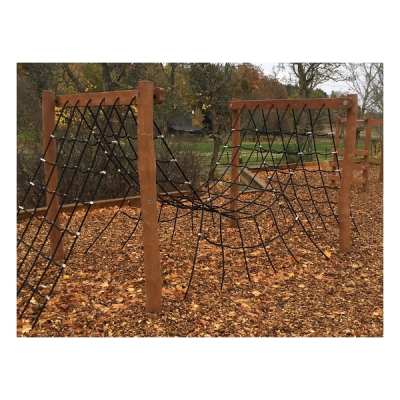Netz-Klettergerüst Bergspitzen für Spielplatz und Kindergarten