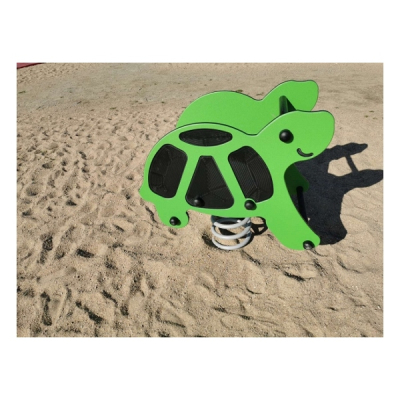 Federwippe Schildkröte für Spielplatz und Kindergarten