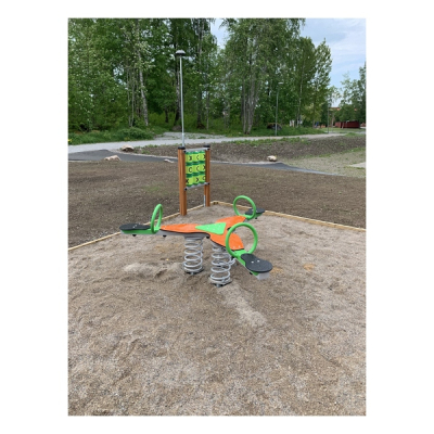 Federwippe Quarks für Spielplatz und Kindergarten
