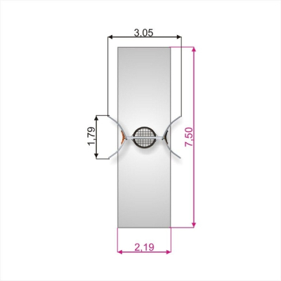 Nestschaukel 90 cm Metall Solaris für Spielplatz und Kindergarten