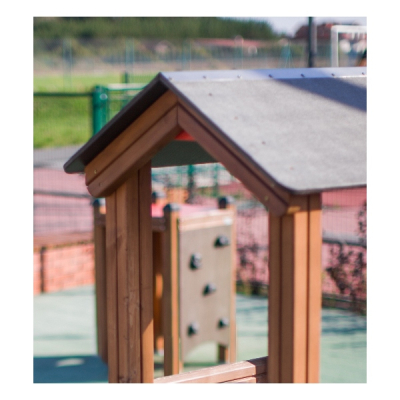 Spielhaus Sand-Pavillon Natur für Spielplatz und Kindergarten
