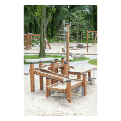 Sand- und Matschanlage Natur für Spielplatz und Kindergarten