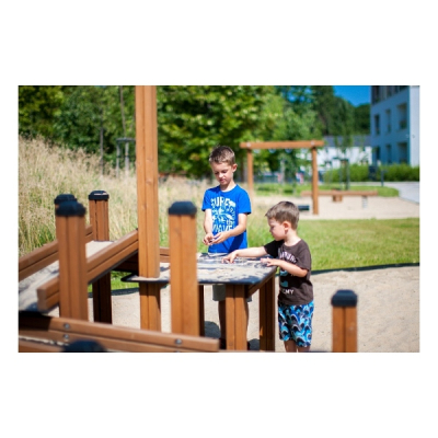 Sand und Wassertisch Nature C für Spielplatz und Kindergarten