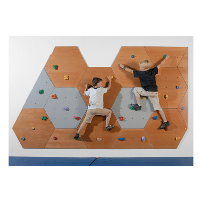 Climbi Kletterwandkombination Zugspitze für Kindergarten innen