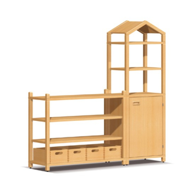 Regalsystem, Raumteiler Peter für Kindergarten, Benneckenstein