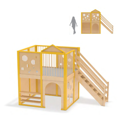 Spielburg, Spielhaus Käseburg für Kindergarten, Benneckenstein
