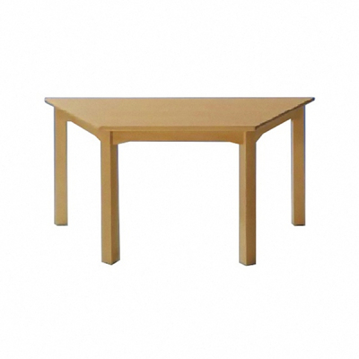 Kindergartentisch Trapez 120 x 60 x 60 cm, Benneckenstein
